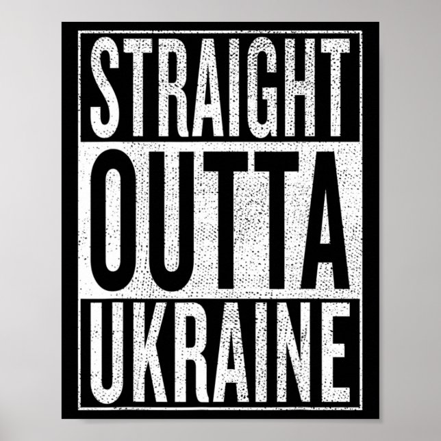 Rak ut ur Ukraina Superb Reseset och Gif Poster (Framsidan)