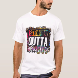 Rak utanför 80-talet i kärlek 80-talet t shirt