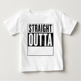 Rak utställning "______________ för ljusare baby T Tee Shirt