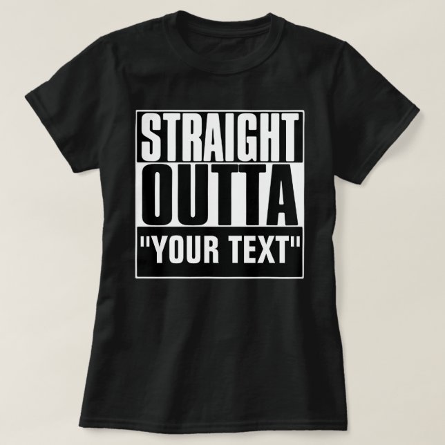 RAK UTTA TEXTEN T SHIRT (Design framsida)