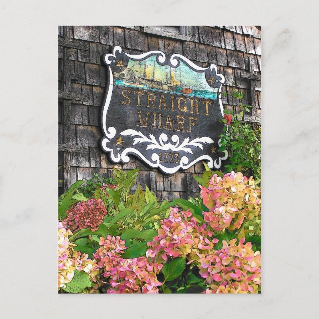 Rak Wharf - VINTAGE LOOK Vykort (Framsida)