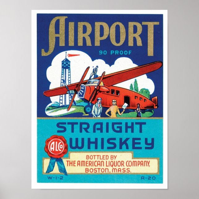 Rak Whiskey Poster (Framsidan)
