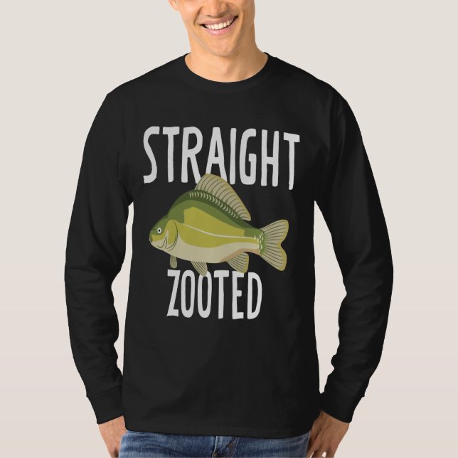 Rak zooterad absolut torkad fisk t shirt (Framsida)
