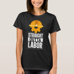 Raka arbetsmarknadsunionen i utlandet - en stark a t shirt