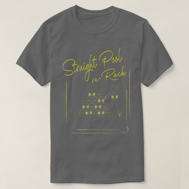 RAKA BASSÄNG RE RACK BILLIARDS T SHIRT (Design framsida)