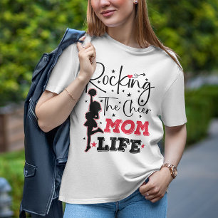 Raka Cheer Mamma Life Funny CheerLeaderCoola T Shirt