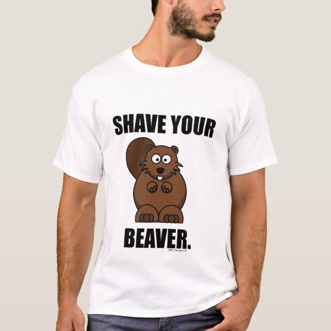 RAKA DIN BÄVERUTSLAGSPLATS T SHIRT (Framsida)