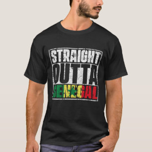 Raka Flagga Outta Senegal T Shirt