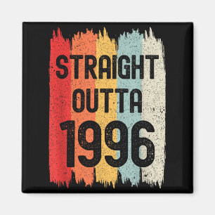 Raka Från 1996 Roligt Retro Födelsedag Fantastisk  Magnet