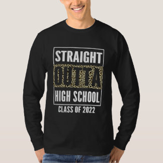Raka gymnasiet i skolan 22 leopard t shirt