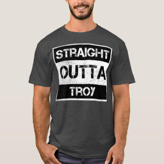 Raka instantroy-staden Michigan Vintage Distress T Shirt