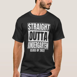 Raka klassen Outta Kindergarten Funny Studenten T Shirt
