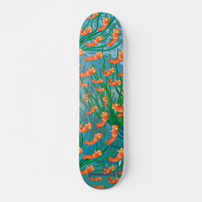 Räka minibräda skateboard bräda 21,5 cm (Framsida)