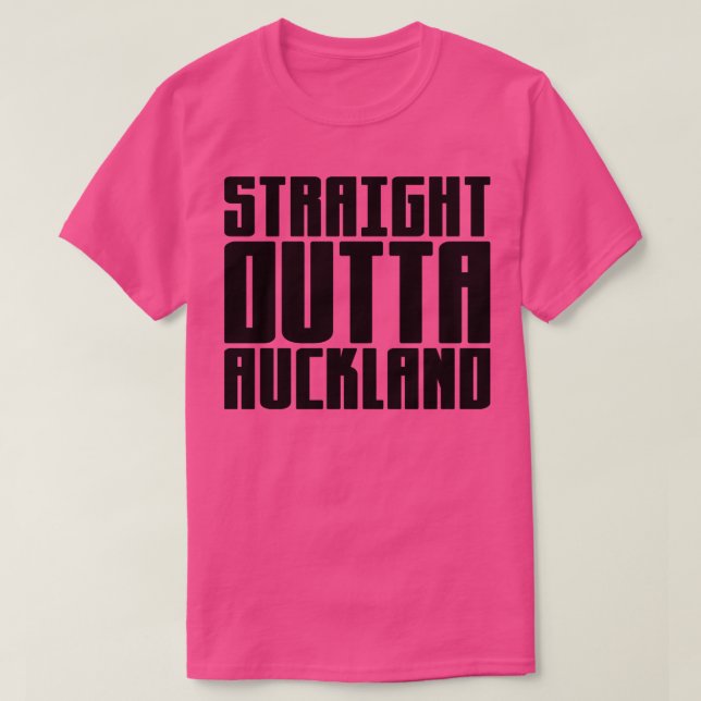 Raka Outta Auckland 1 T Shirt (Design framsida)