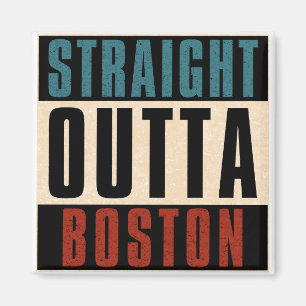 Raka Outta Boston Massachusetts MORSA USA Magnet