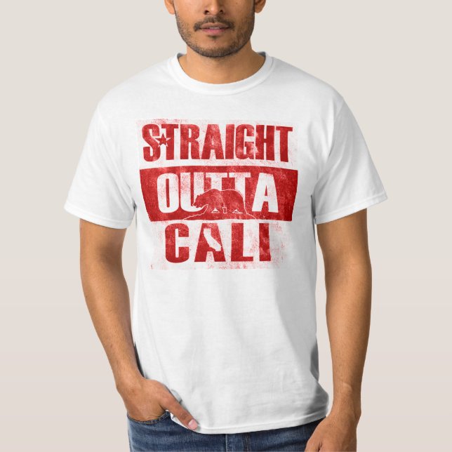 Raka Outta Cali T Shirt (Framsida)