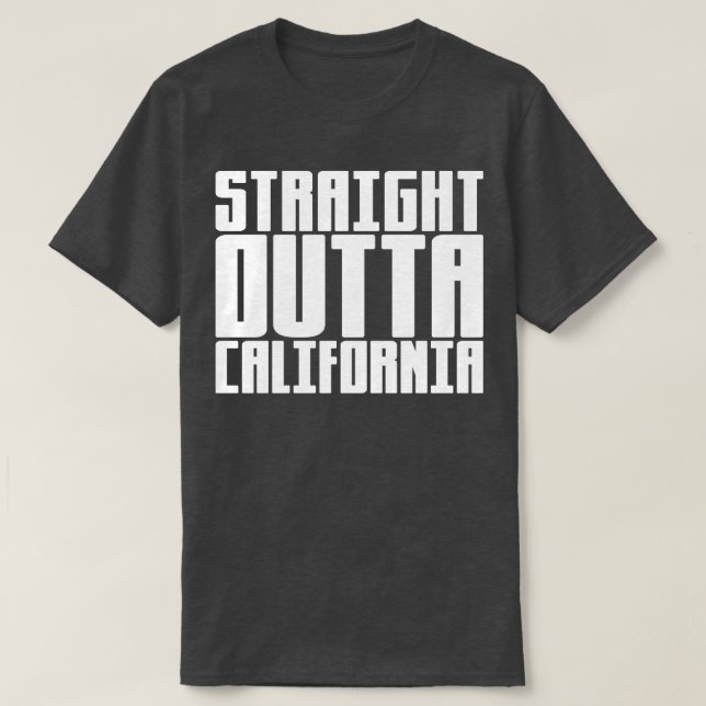 Raka Outta California T Shirt (Design framsida)