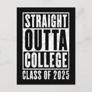Raka Outta College 2025 (Distress) Vykort