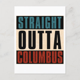 Raka Outta Columbus Ohio OH USA Helg Vykort