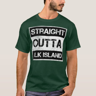 Raka Outta Elk Island National Park Canada Vin T Shirt