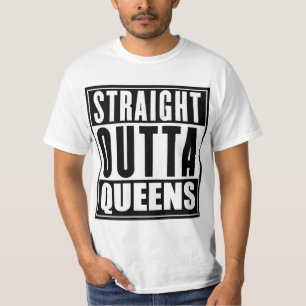 Raka Outta görar till drottning T-tröja T Shirt
