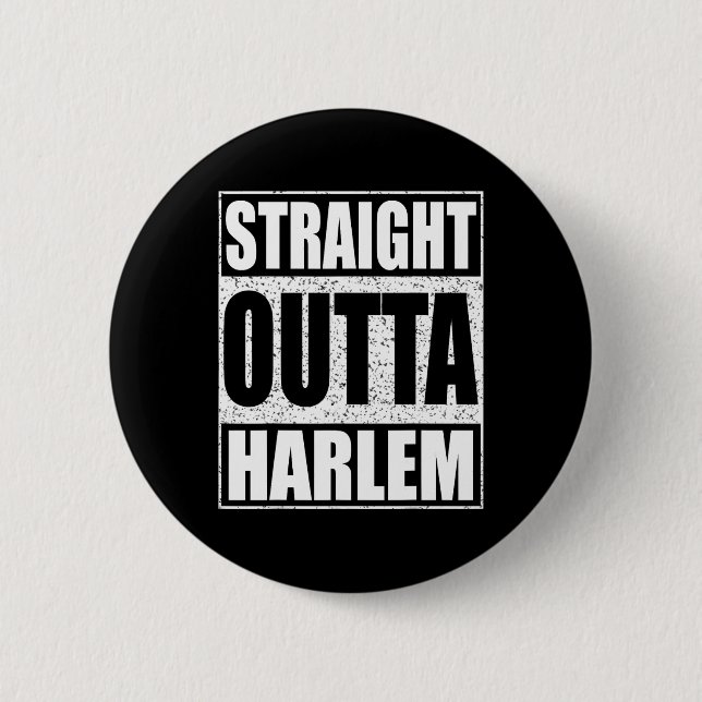Raka Outta Harlem Knapp (Framsida)