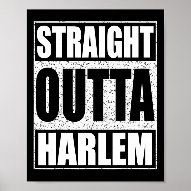 Raka Outta Harlem Poster (Framsidan)