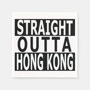 Raka Outta Hong Kong coctailservetter Pappersservett