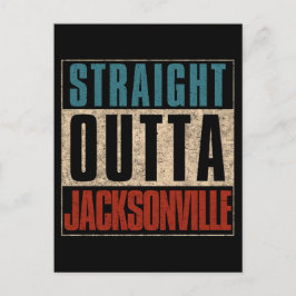 Raka Outta Jacksonville Florida FL USA Helg Vykort