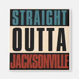 Raka Outta Jacksonville Florida FL USA Magnet