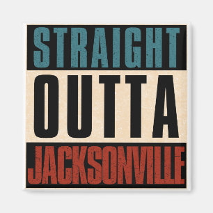 Raka Outta Jacksonville Florida FL USA Magnet