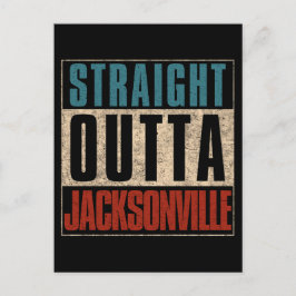 Raka Outta Jacksonville Florida FL USA Vykort