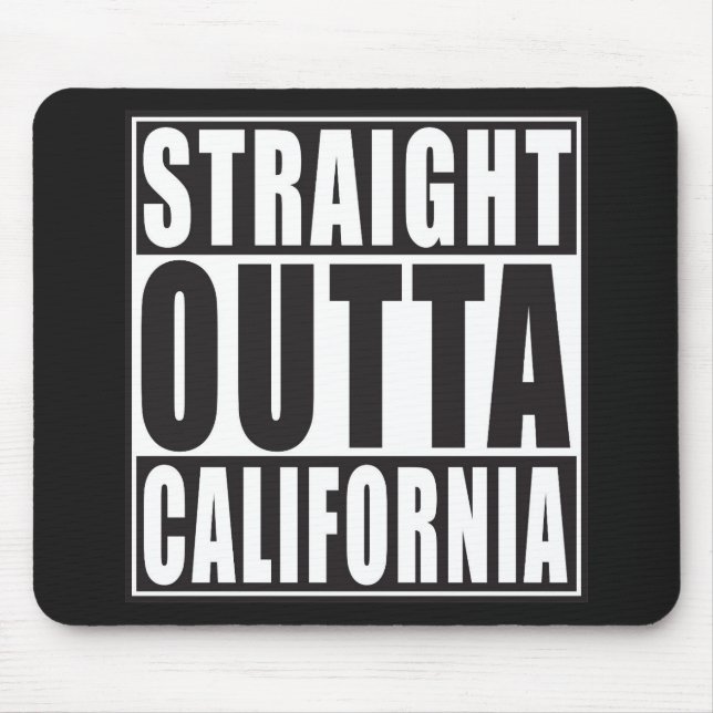 Raka Outta Kalifornien Musmatta (Framsidan)