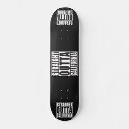 Raka Outta Kalifornien Skateboard Bräda 20,5 Cm