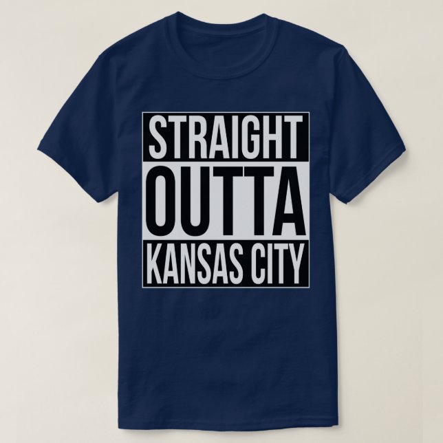 Raka Outta Kansas City T Shirt (Design framsida)