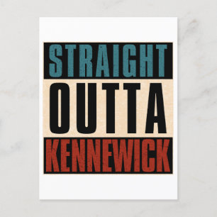 Raka Outta Kennewick Washington WA Vykort