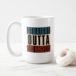 Raka Outta Los Angeles California CA USA Kaffemugg