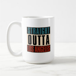 Raka Outta Los Angeles California CA USA Kaffemugg