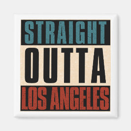 Raka Outta Los Angeles California CA USA Magnet