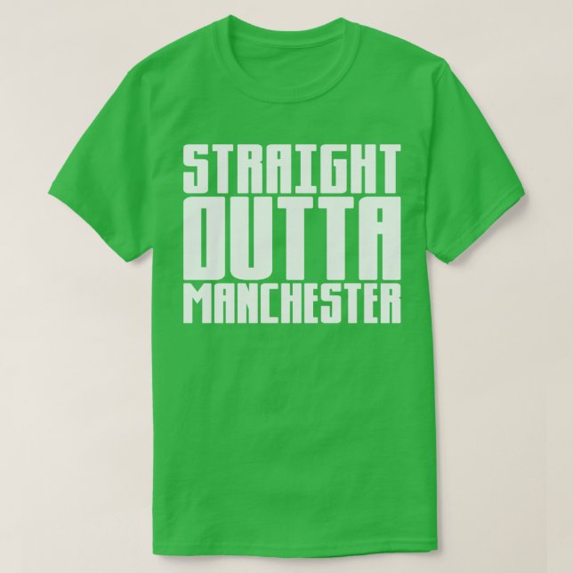 Raka Outta Manchester 1 T Shirt (Design framsida)