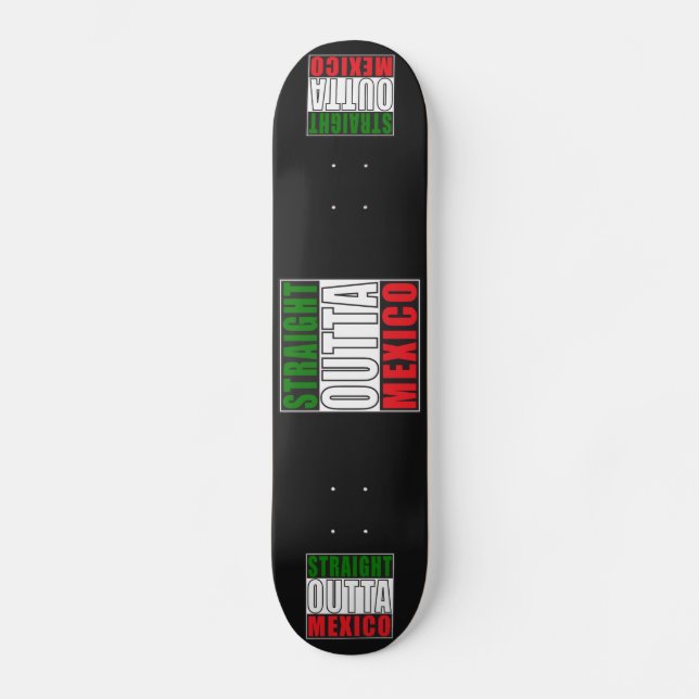 Raka Outta Mexico Skateboard Bräda 20 Cm (Framsida)