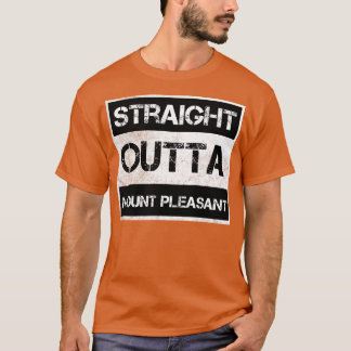 Raka Outta Mount Pleasant-staden South olina Vin T Shirt