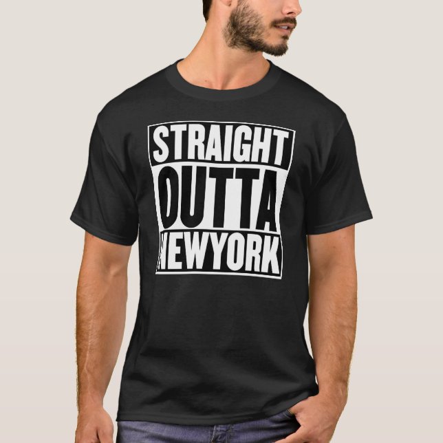Raka Outta New York Tee (Framsida)