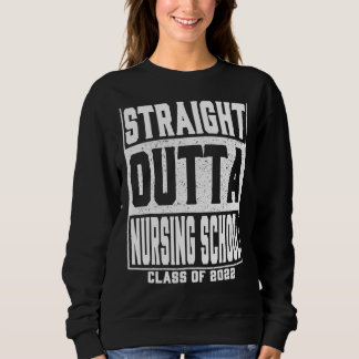 Raka Outta Nursing School Boys & Kids Graduati T Shirt