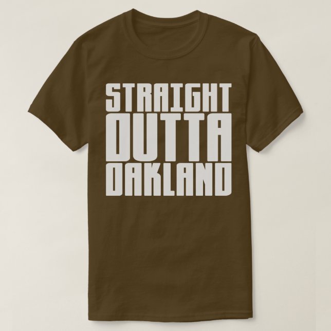 Raka Outta Oakland T Shirt (Design framsida)