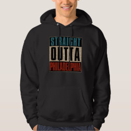 Raka Outta Philadelphia Pennsylvania PA USA Hoodie