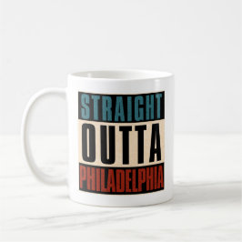 Raka Outta Philadelphia Pennsylvania PA USA Kaffemugg