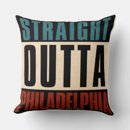 Raka Outta Philadelphia Pennsylvania PA USA Kudde