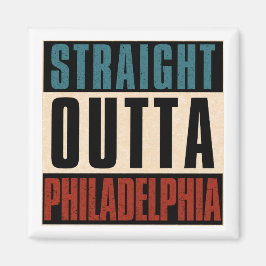 Raka Outta Philadelphia Pennsylvania PA USA Magnet