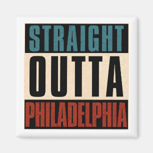 Raka Outta Philadelphia Pennsylvania PA USA Magnet